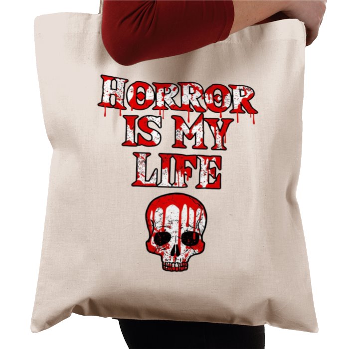 Horror Is My Life Tote Bag