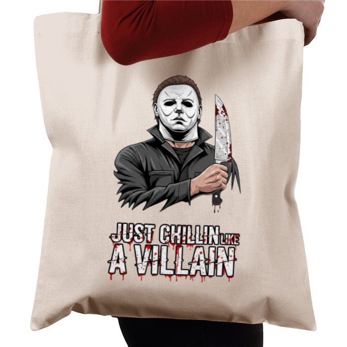 Halloween - Chilin Like A Villain Tote Bag