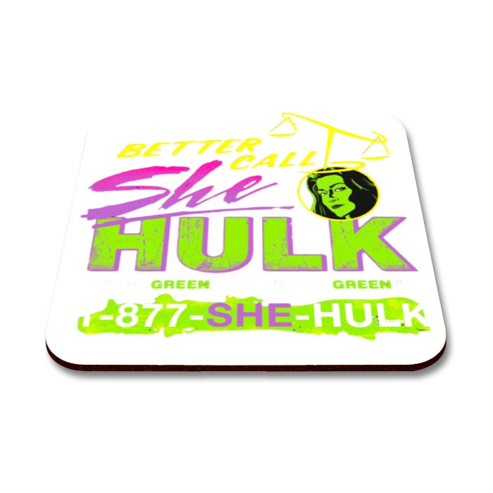 She Hulk Square Coaster