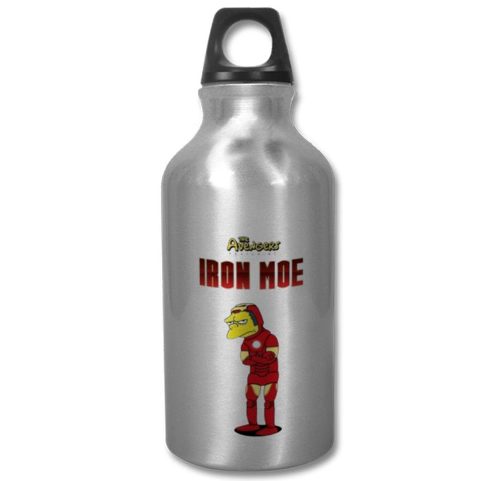 The Simpsons & Iron Man - Iron Moe Water Bottle