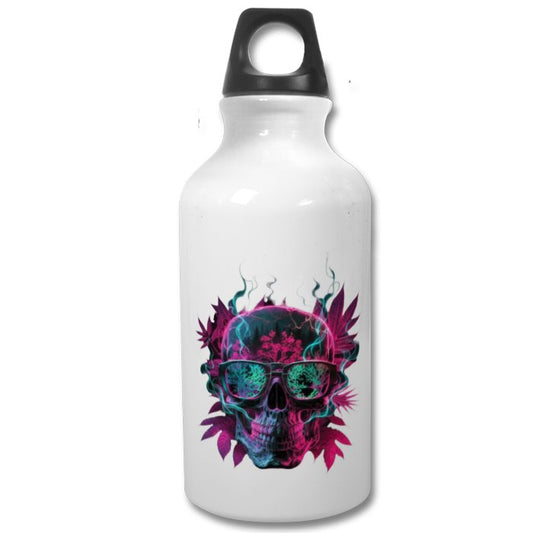 Skull Leaf Water Bottle