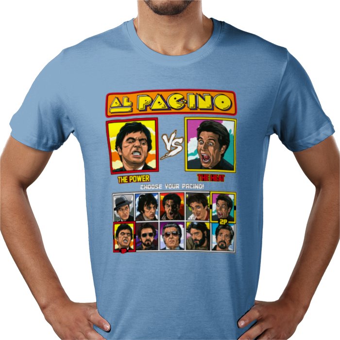 Al Pacino - Scarface VS Heat T-shirt
