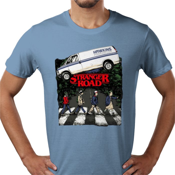 Stranger Things x Abby Road - Stranger Road T-shirt