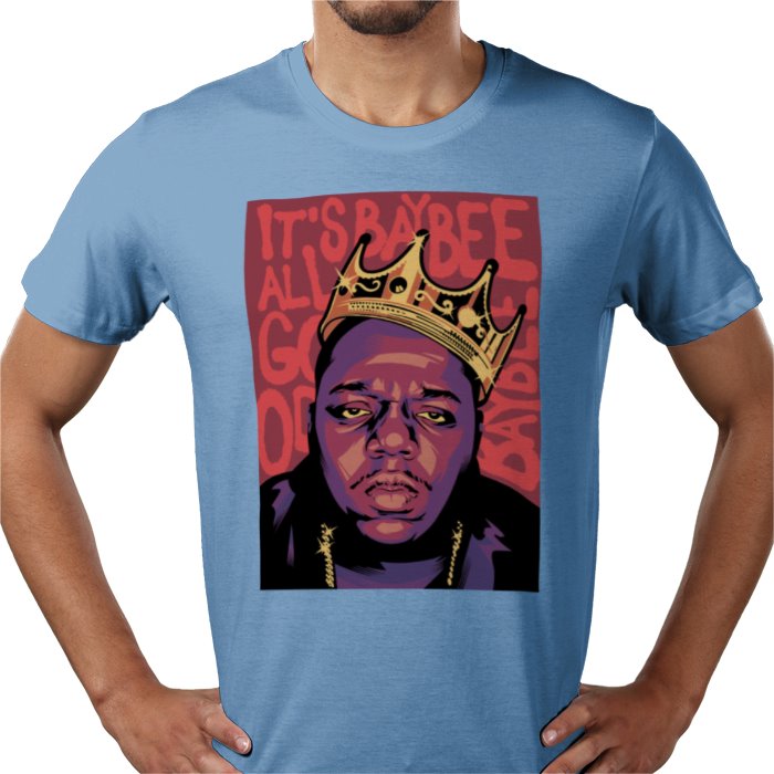 Biggie - King Crowned Art Style T-Shirt