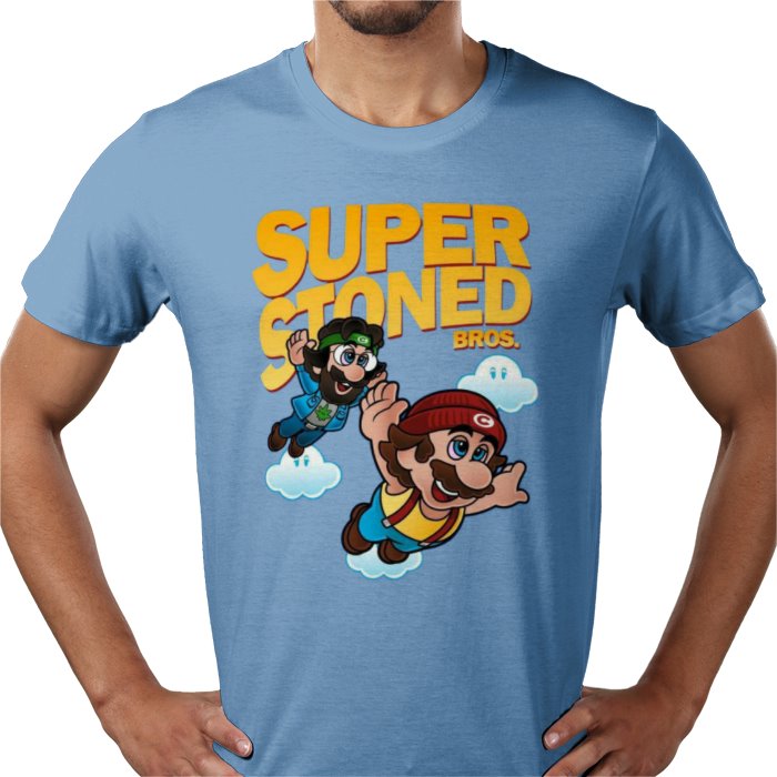 Super Mario Bro's x Cheech & Chong - Super Stoned Bros T-shirt