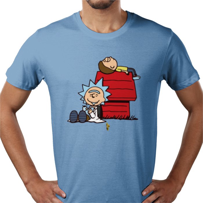 Rick & Morty x Snoopy - Chilled Out T-shirt