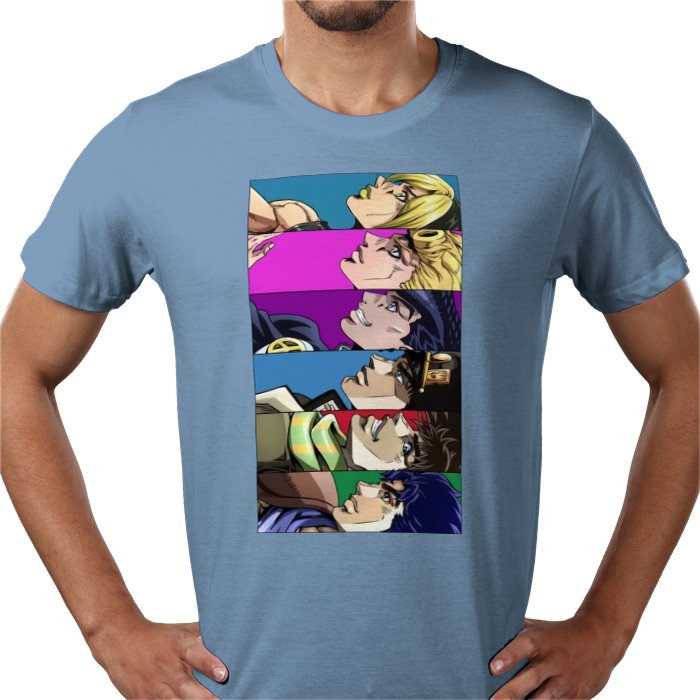 JoJo's Bizarre Adventure - Side Collage T-Shirt