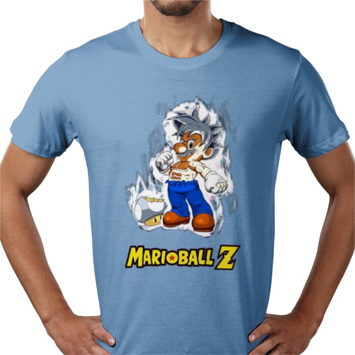 Super Mario x Dragonball Z - Ultra Instinct Mario T-shirt