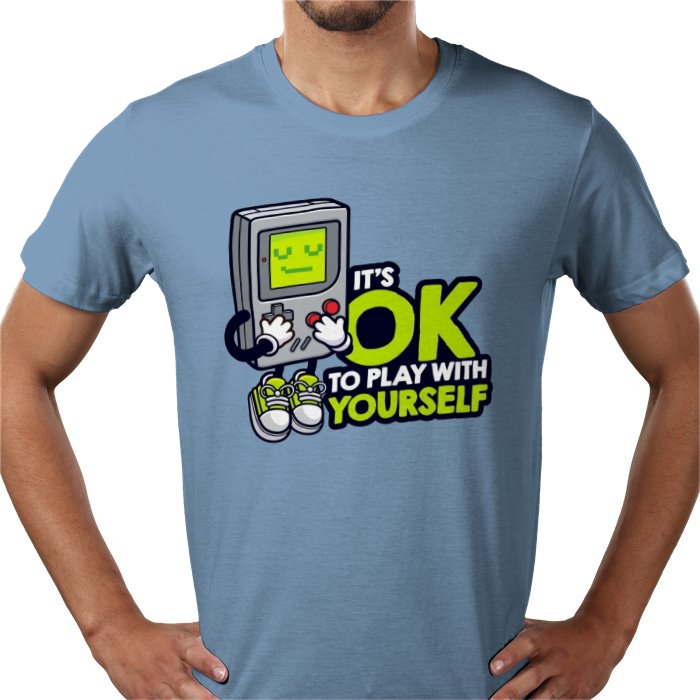Game Boy — It's OK To Play With Yourself T-Shirt