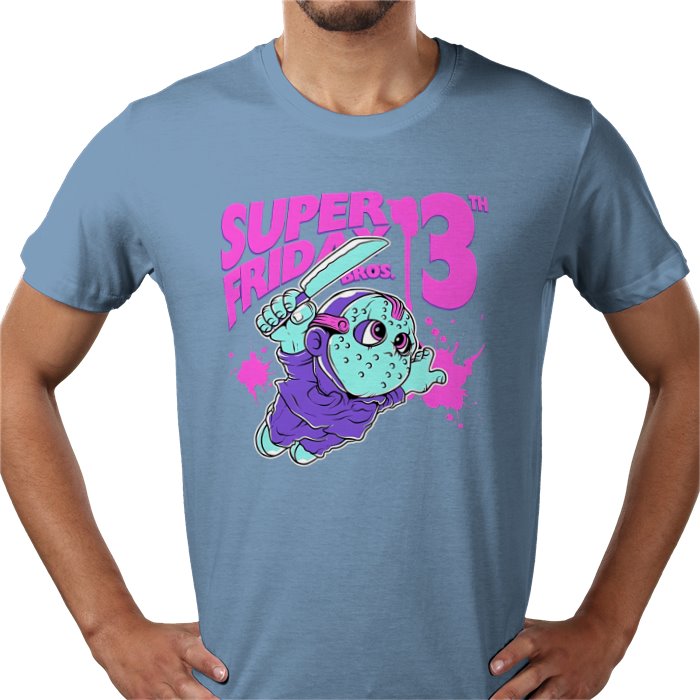 Friday 13th x Super Mario Bros - Super Friday 13th T Shirt