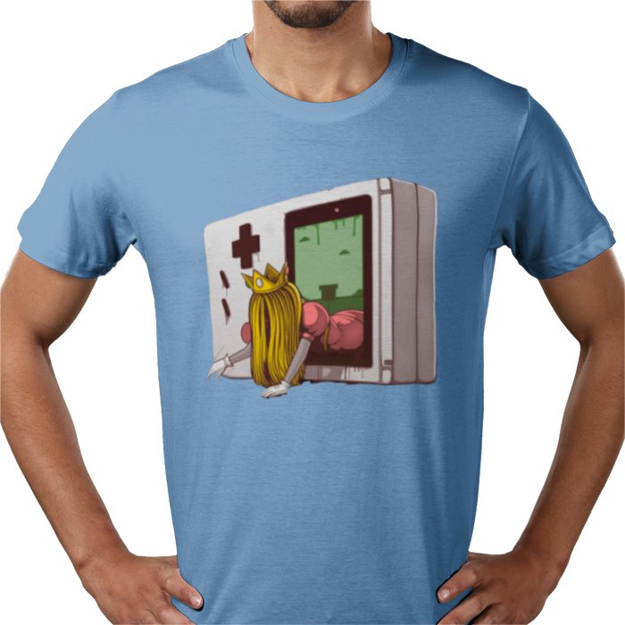 Nintendo Game Boy & Super Mario Bro's & The Ring - Princess Samara T-shirt