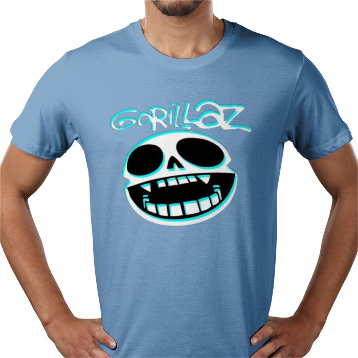 Gorillaz - Skull Cover T-Shirt