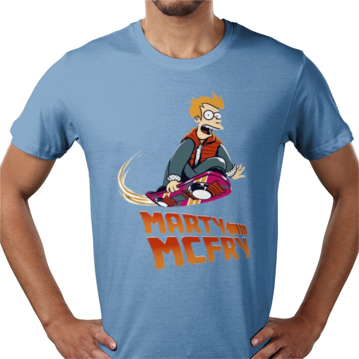 Futurama x Back To The Future - Marty McFry T-shirt