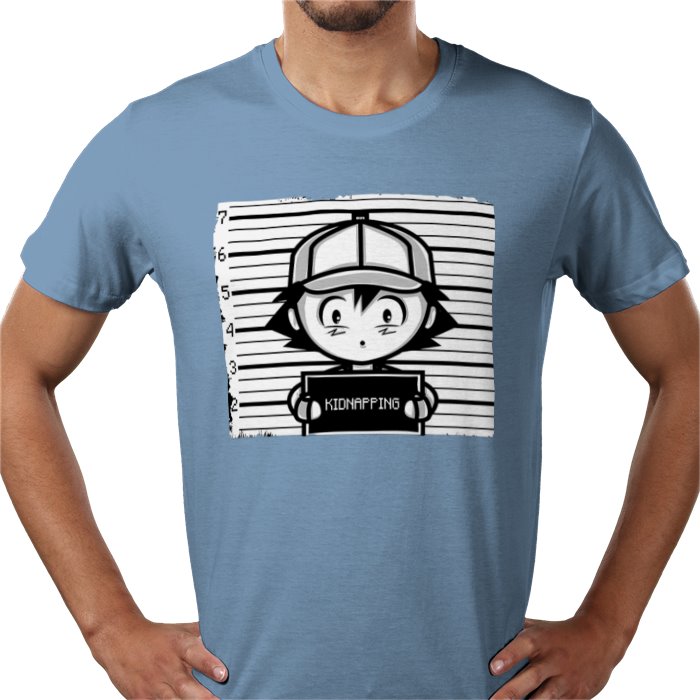 Pokémon — Ash's Mugshot T-Shirt