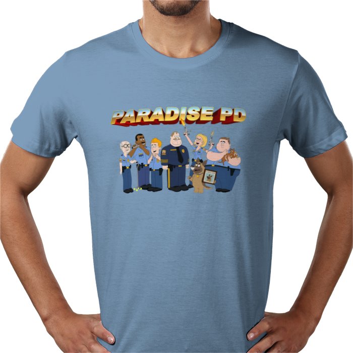 Paradise PD Character Crew T-Shirt