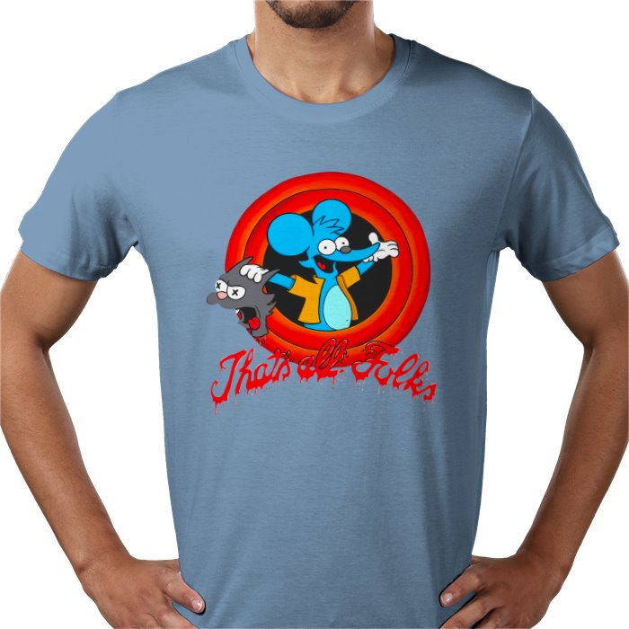 The Simpsons x Looney Tunes — Itchy & Scratchy T-Shirt
