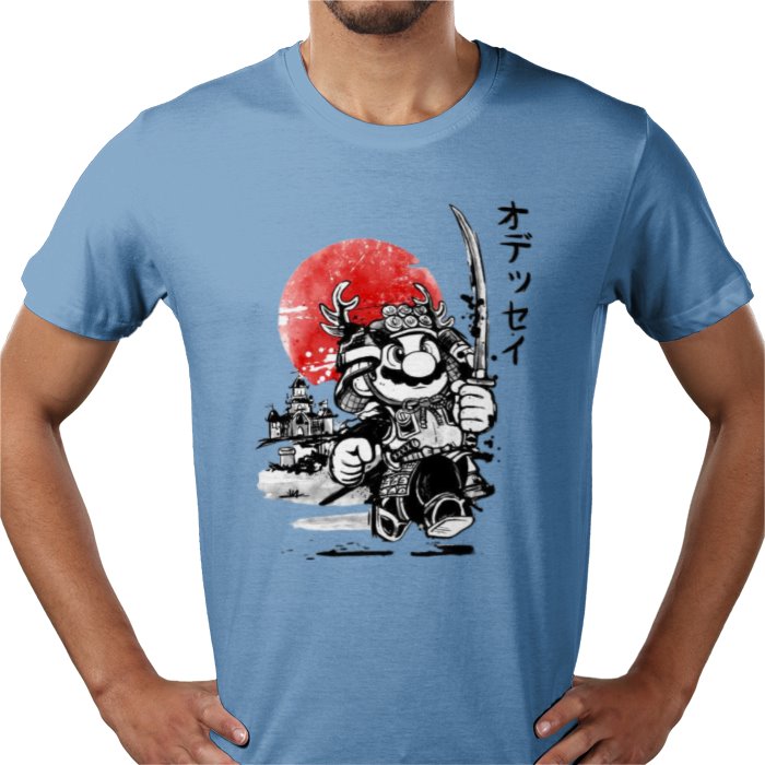 Super Mario Bro's - Samurai Mario T-shirt