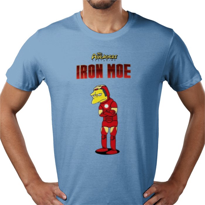 The Simpsons & Iron Man - Iron Moe T-shirt