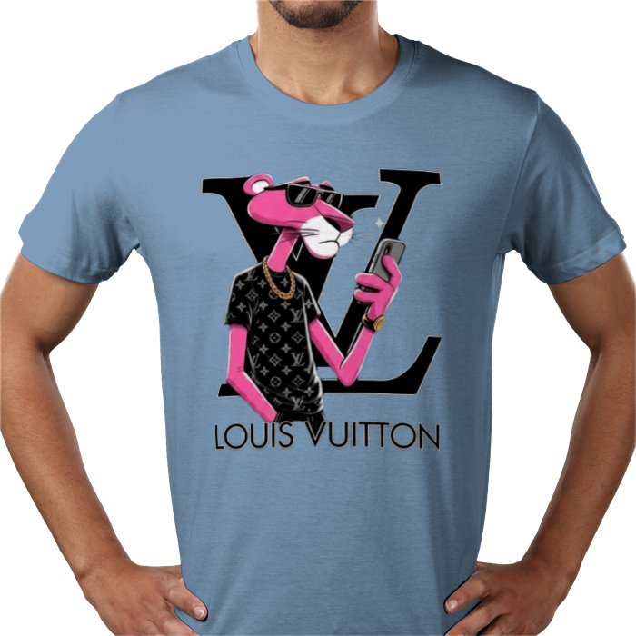 Pink Panther x Louis Vuitton Parody T-Shirt