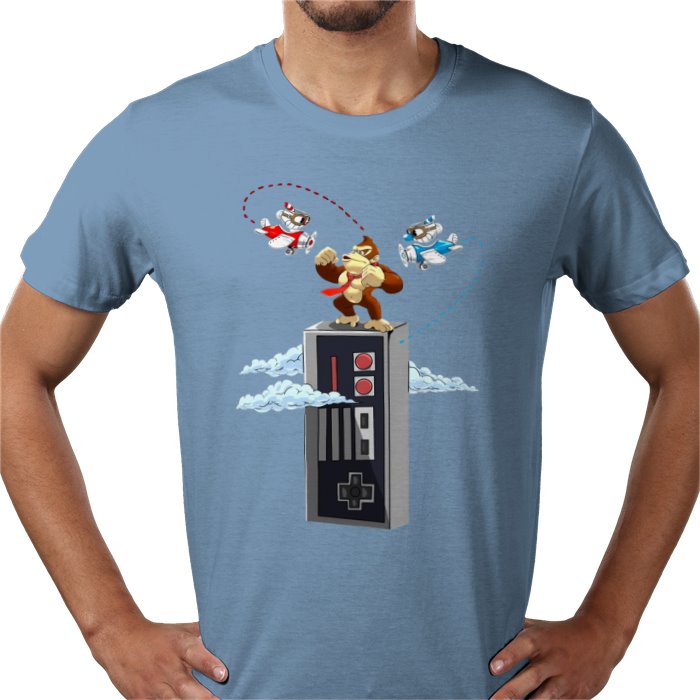 Donkey Kong x Cuphead x King Kong Parody - Kong Of New Donk T-Shirt