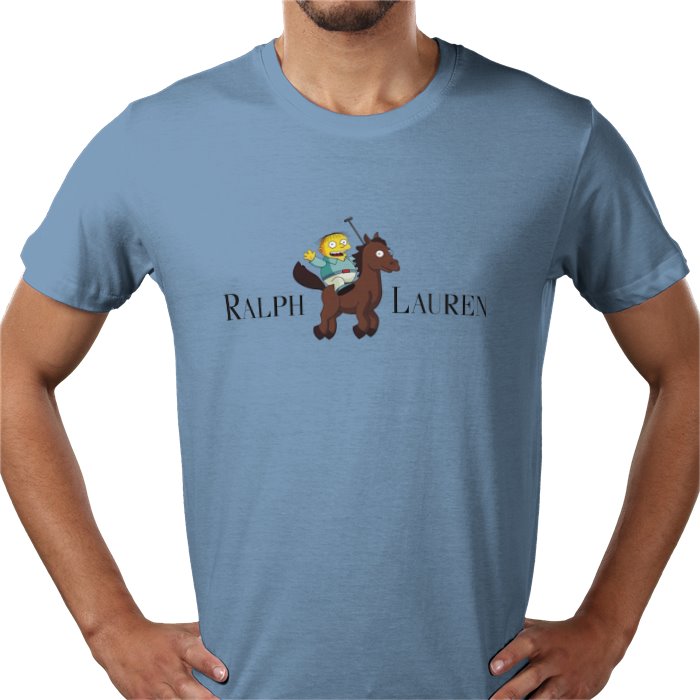 The Simpsons x Ralph Lauren Parody T-Shirt