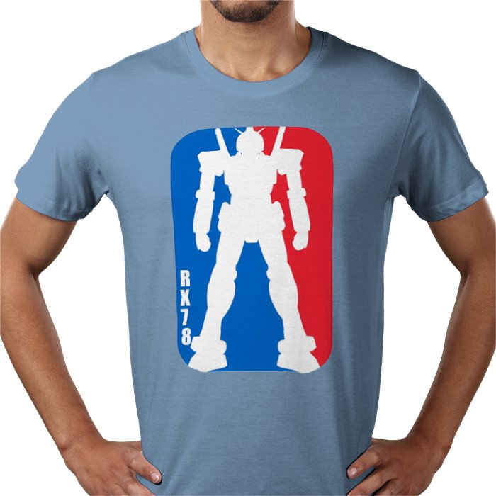 Gundam Wing - RX 78 NBA Style T-Shirt