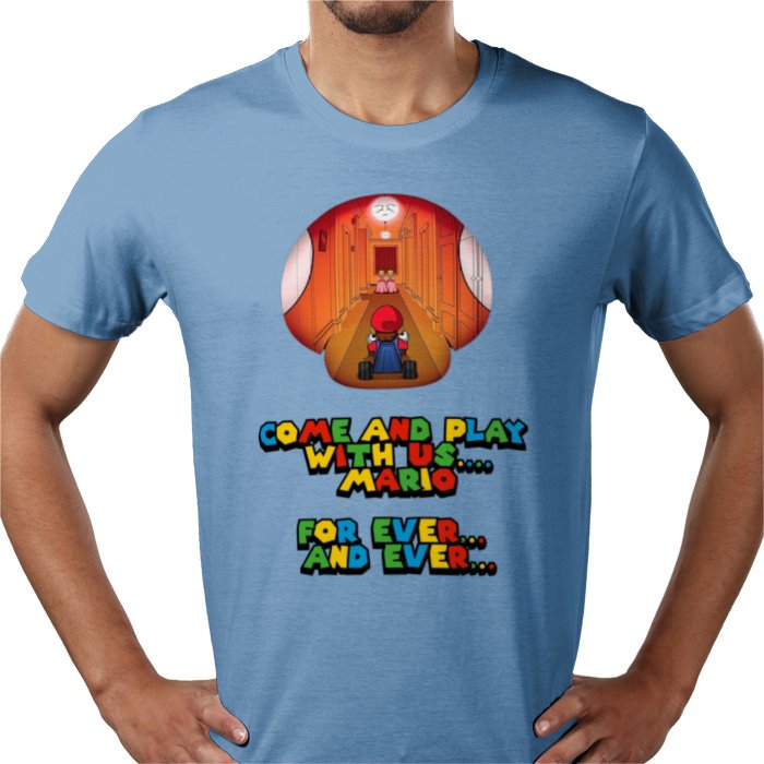 Super Mario x The Shining - Come Play With Us T-shirt