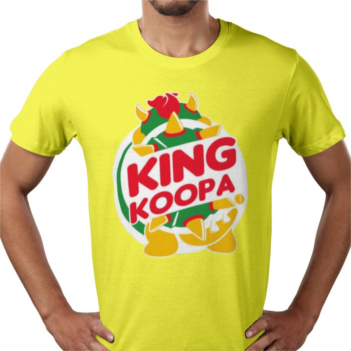 Super Mario Bro's & Burger King - King Koopa T-shirt