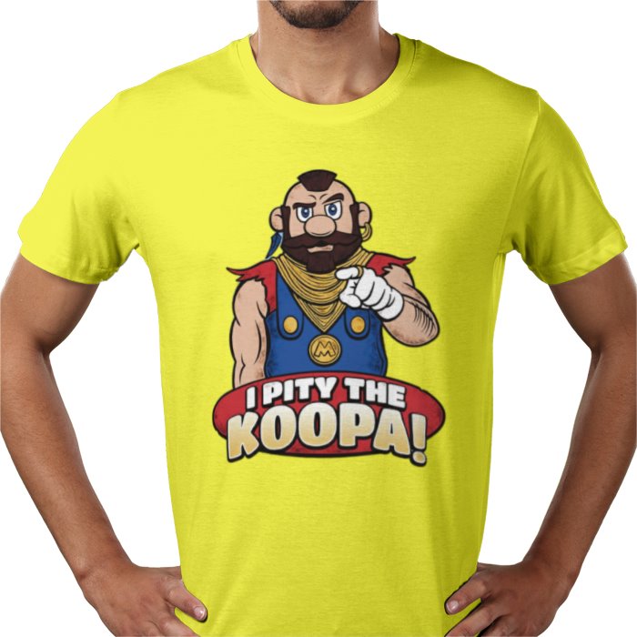 The A Team & Super Mario Bro's - I Pity The Koopa T-shirt