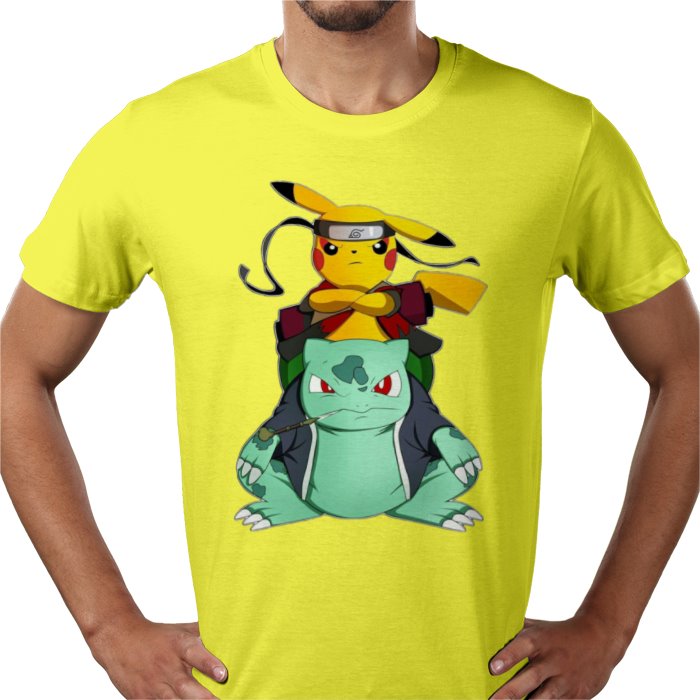 Pokémon & Naruto - Poke Ninjas T-shirt