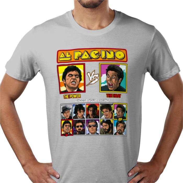 Al Pacino - Scarface VS Heat T-shirt
