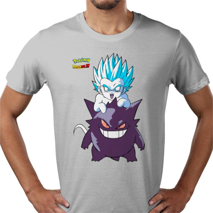 Dragonball Z & Pokémon - Ghosts Combo T-shirt