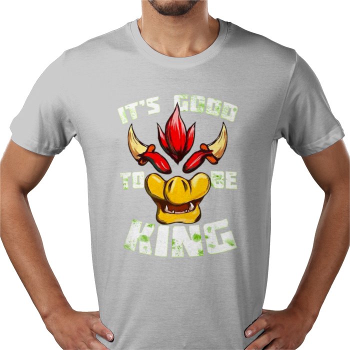 Super Mario Bro's - Its Good To Be King T-shirt