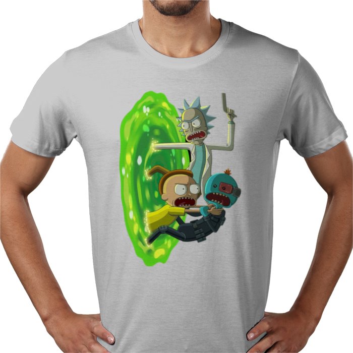 Rick & Morty - Mr Meeseeks Portal T-shirt