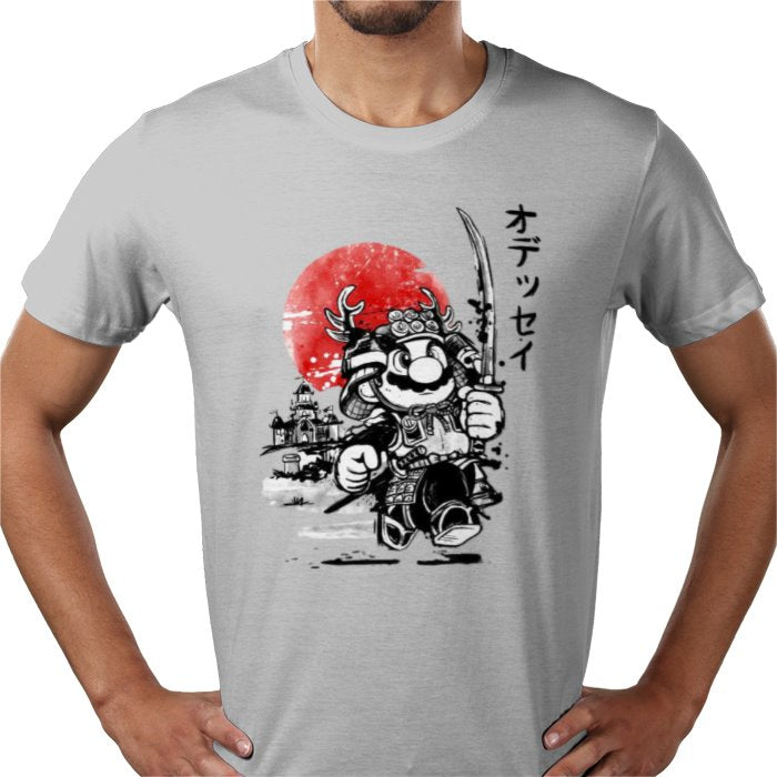 Super Mario Bro's - Samurai Mario T-shirt