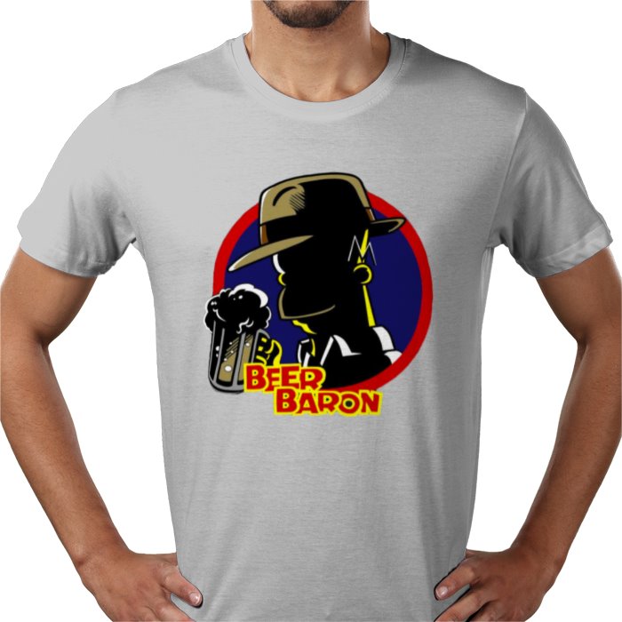 The Simpsons & Dick Tracey - Beer Baron T-shirt