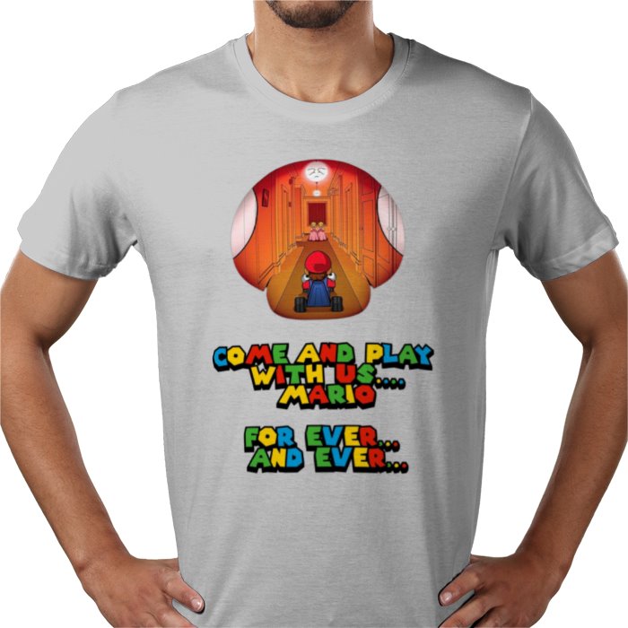 Super Mario x The Shining - Come Play With Us T-shirt