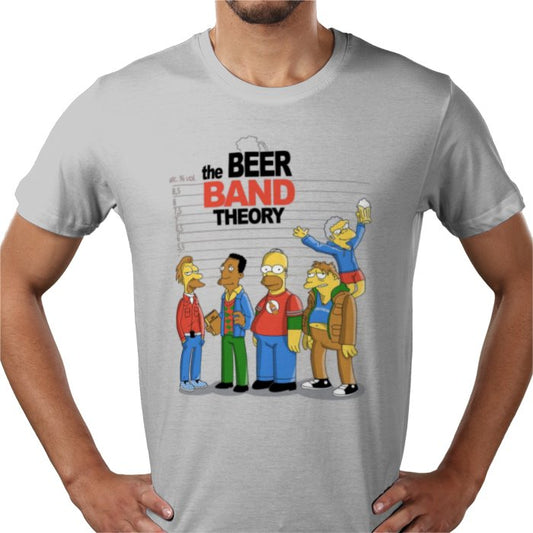 The Simpsons x Big Bang Theory - Beer Band Theory T-shirt