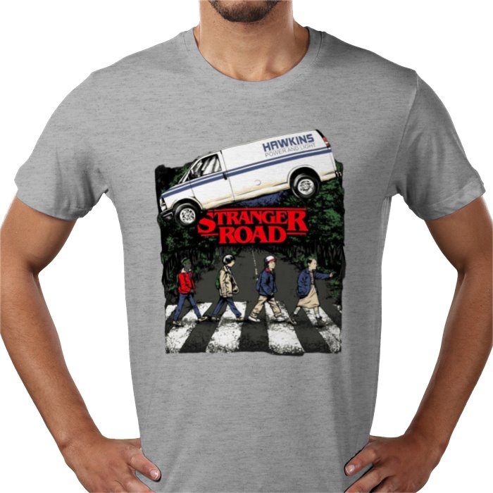 Stranger Things x Abby Road - Stranger Road T-shirt