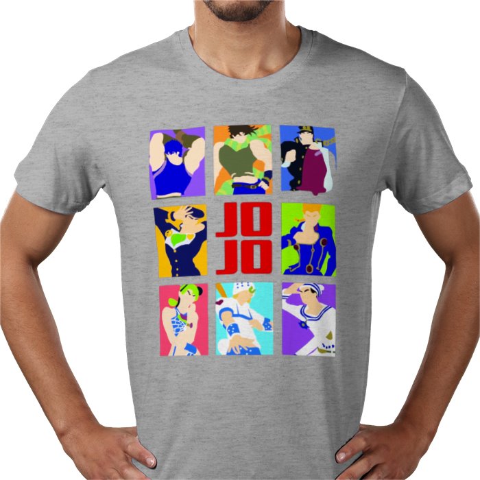 JoJo's Bizarre Adventure - Box Collage T-Shirt