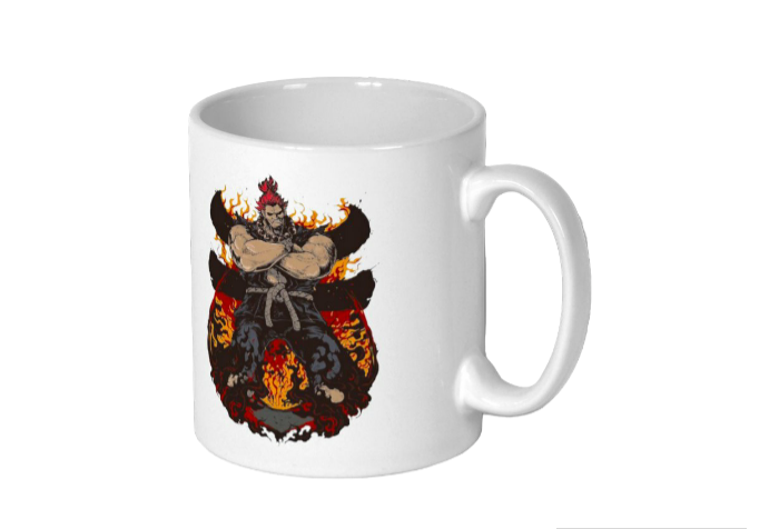 Street Fighter - Akuma Pose Mug