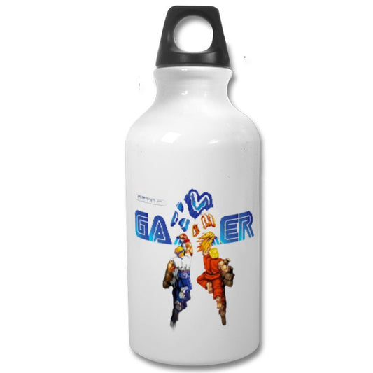 Street Fighter & Sega - Retro Gamer Water Bottle