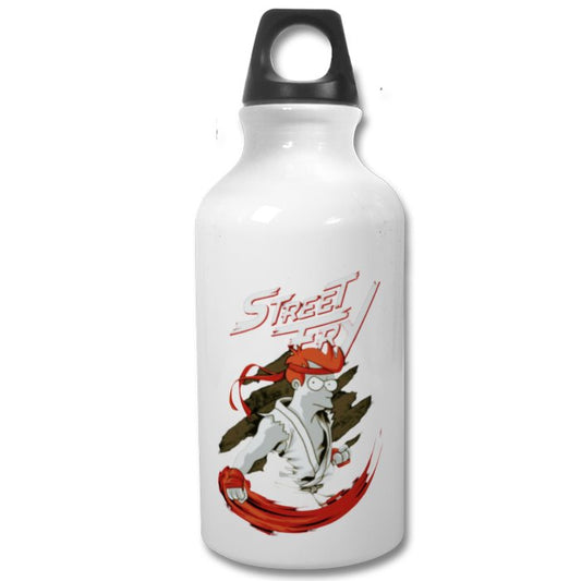 Futurama x Street Fighter - Street Fry Water Bottle