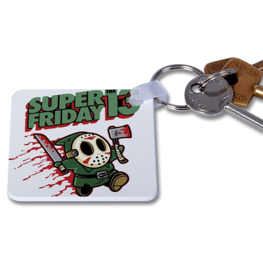 Super Mario Bro's x Friday 13th - Super Friday 13th Keyring