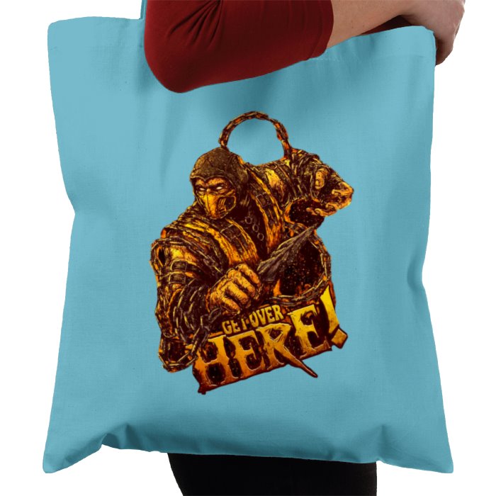 Mortal Kombat - Get Over Here v2 Tote Bag