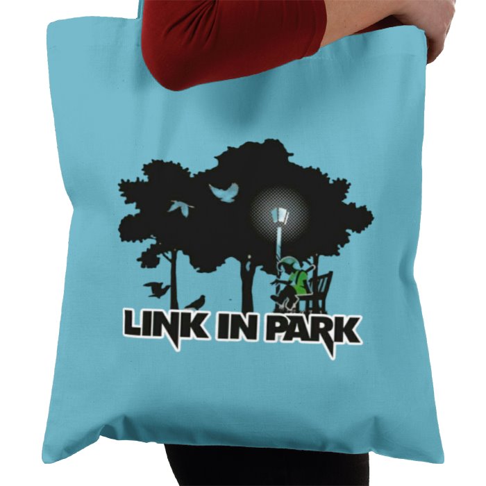 The Legend Of Zelda & Linkin Park - Link In Park Tote Bag