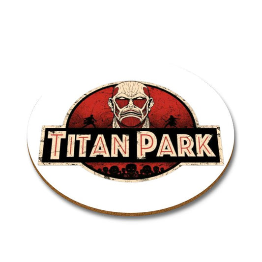 Titan Park Round Coasters