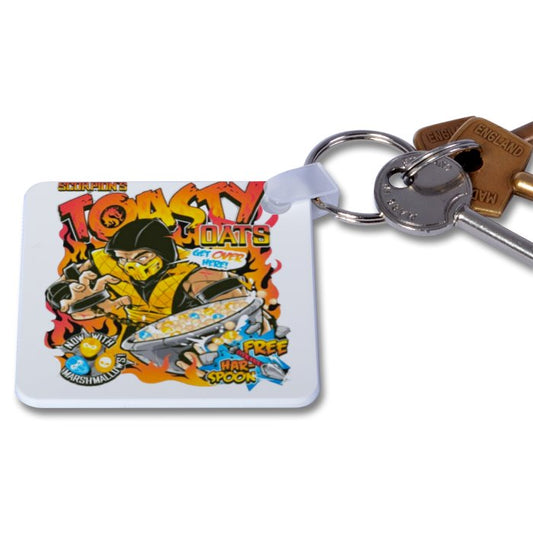 Mortal Kombat - Scorpion Toasty Oats Keyring