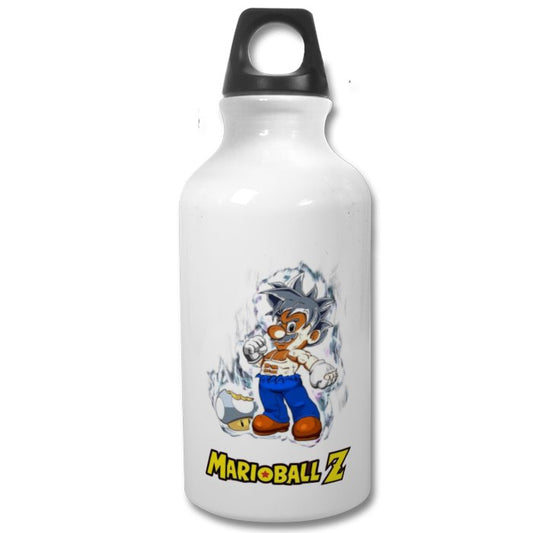 Super Mario Bro's x Dragonball Z - Ultra Instinct Mario Water Botte