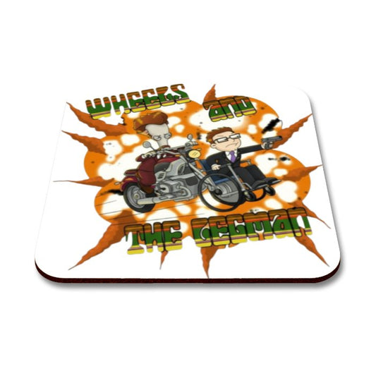 American Dad - Wheels & The Leg Man Square Coasters